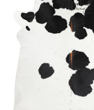Black and White Cowhide Rug #42584