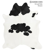Black and White Cowhide Rug #42610