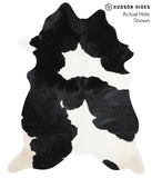 Black and White Cowhide Rug #42620