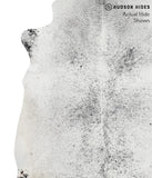 Salt and Pepper Black Cowhide Rug #42684