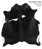 Black and White Cowhide Rug #42690