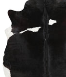 Black and White Cowhide Rug #42690
