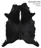 Black and White Cowhide Rug #42693