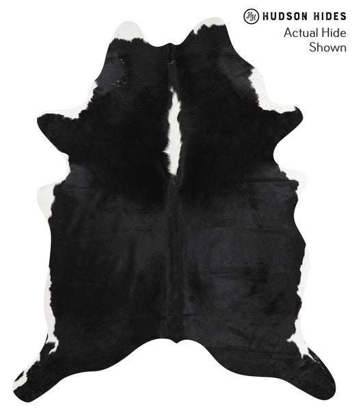 Black and White Cowhide Rug #42693