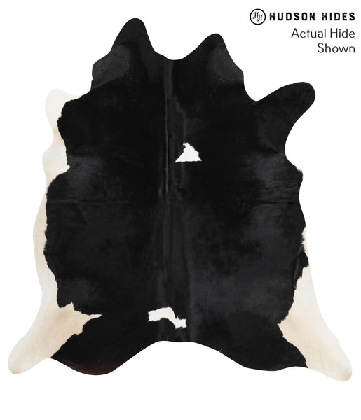Black and White Cowhide Rug #48298
