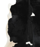 Black and White Cowhide Rug #48298