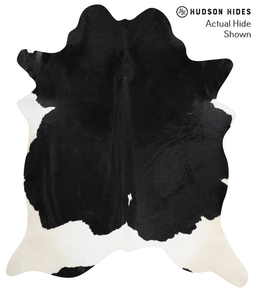 Black and White Cowhide Rug #48328