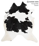 Black and White Cowhide Rug #48406