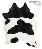 Black and White Cowhide Rug #48407