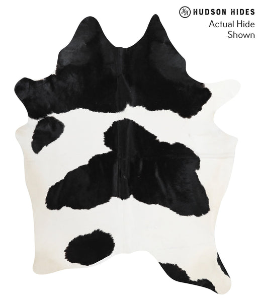 Black and White Cowhide Rug #48407