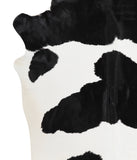 Black and White Cowhide Rug #48407