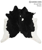 Black and White Cowhide Rug #48540