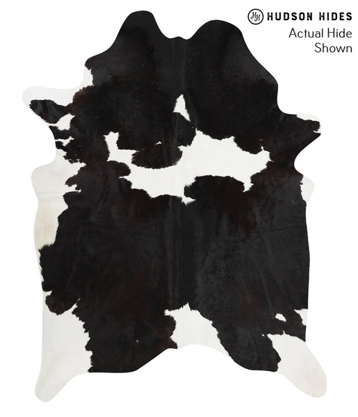 Black and White Cowhide Rug #48576