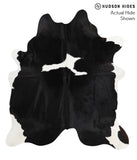 Black and White Cowhide Rug #48612