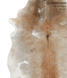 Grey with Beige Cowhide Rug #48656