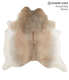 Grey with Beige Cowhide Rug #48690