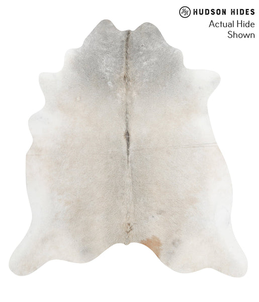 Grey with Beige Cowhide Rug #48693
