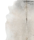 Grey with Beige Cowhide Rug #48693