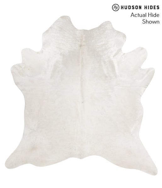 Solid White Cowhide Rug #48730