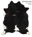 Black and White Cowhide Rug #48826