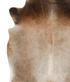 Grey with Beige Cowhide Rug #48832