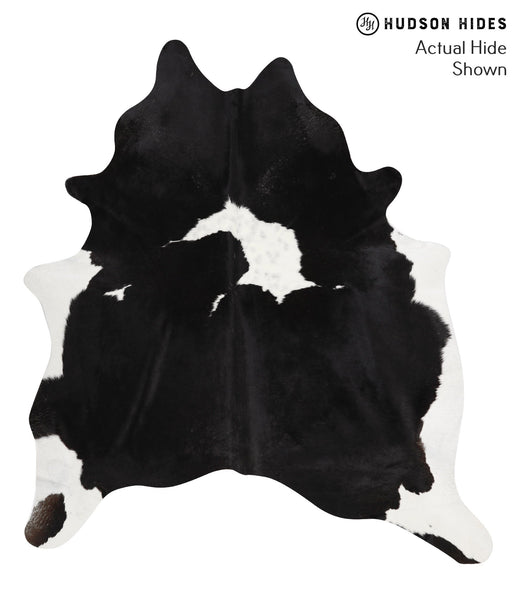 Black and White Cowhide Rug #48873