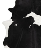 Black and White Cowhide Rug #48873