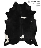 Black and White Cowhide Rug #48878