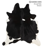 Black and White Cowhide Rug #48911