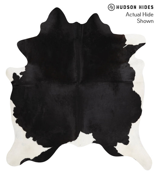 Black and White Cowhide Rug #48950