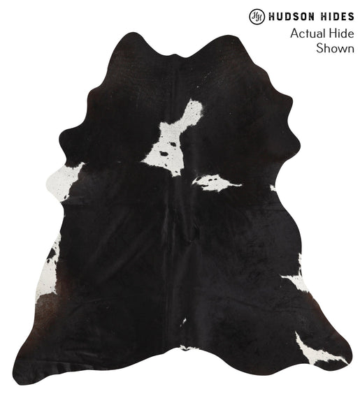 Black and White Cowhide Rug #49038