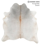 Grey with Beige Cowhide Rug #49048