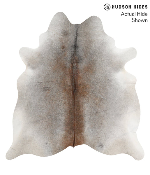 Grey with Beige Cowhide Rug #49053