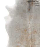 Grey with Beige Cowhide Rug #49093
