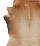 Brown with Red Cowhide Rug #49219
