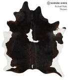 Black and White Cowhide Rug #49276
