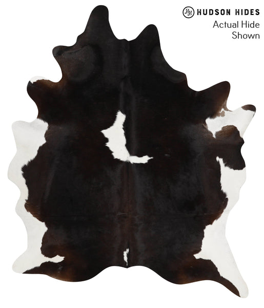 Black and White Cowhide Rug #49276