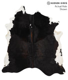 Black and White Cowhide Rug #49291