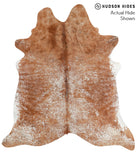 Salt and Pepper Brown Cowhide Rug #49524