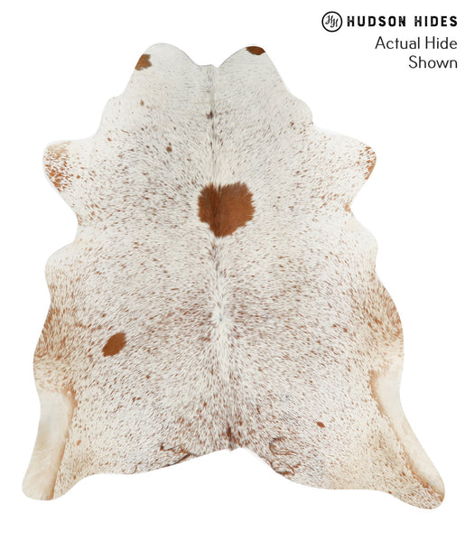 Salt and Pepper Brown Cowhide Rug #49558