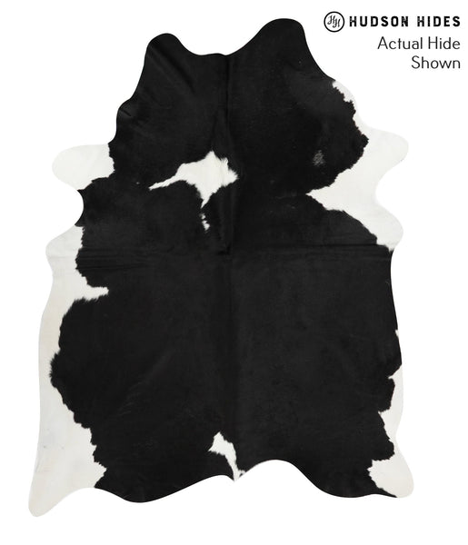 Black and White Cowhide Rug #49589