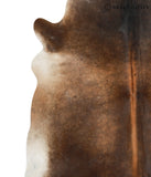 Brown with Red Cowhide Rug #49701