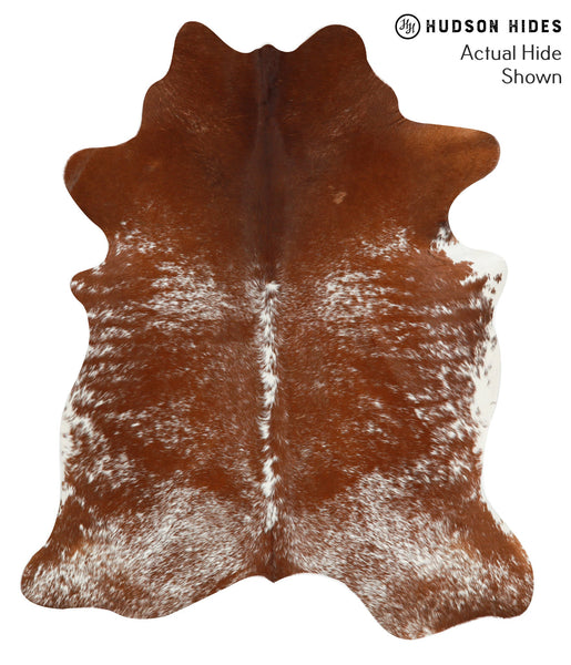 Salt and Pepper Brown Cowhide Rug #49794