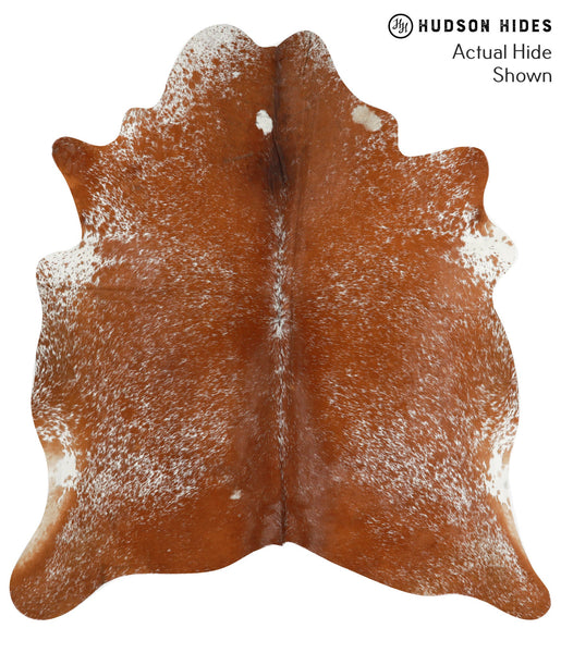 Salt and Pepper Brown Cowhide Rug #49823