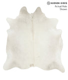 Solid White Cowhide Rug #49862
