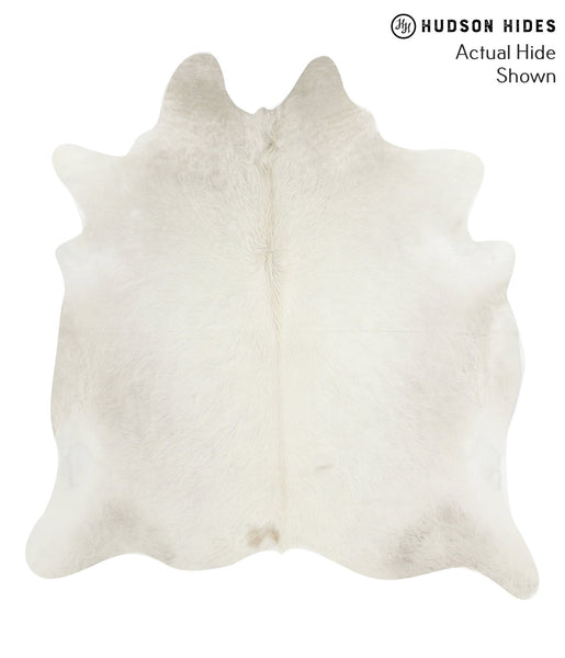 Solid White Cowhide Rug #49862