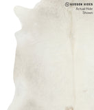 Solid White Cowhide Rug #49862