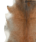 Grey with Beige Cowhide Rug #49941