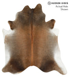 Grey with Beige Cowhide Rug #49951