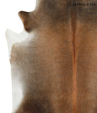 Grey with Beige Cowhide Rug #49951